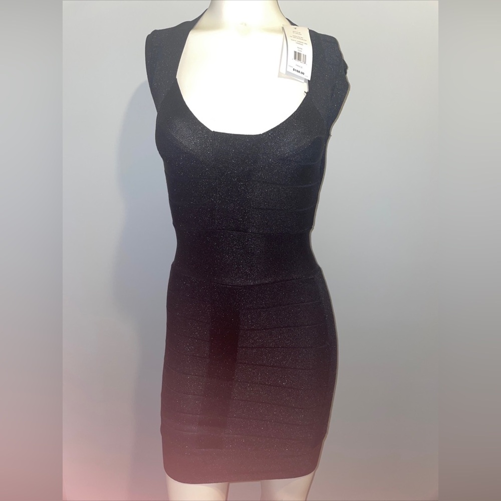 French Connection Black Dress Size 0/2 $168 - Picture 2 of 5